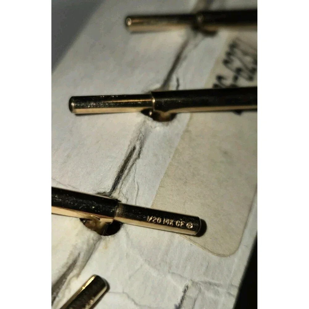 Vintage Dolan Bullock DB 1/20 14K GF Gold Filled Knot Cufflinks Cuff Links